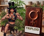 Triploid Cannabissamen stehen f&uuml;r eine...