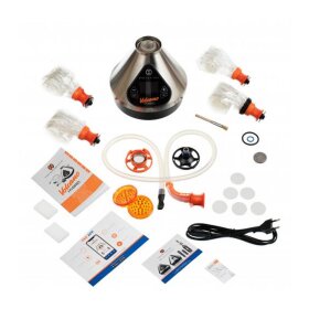 Storz and Bickel Volcano Hybrid Silver Dry Herb Vaporizer